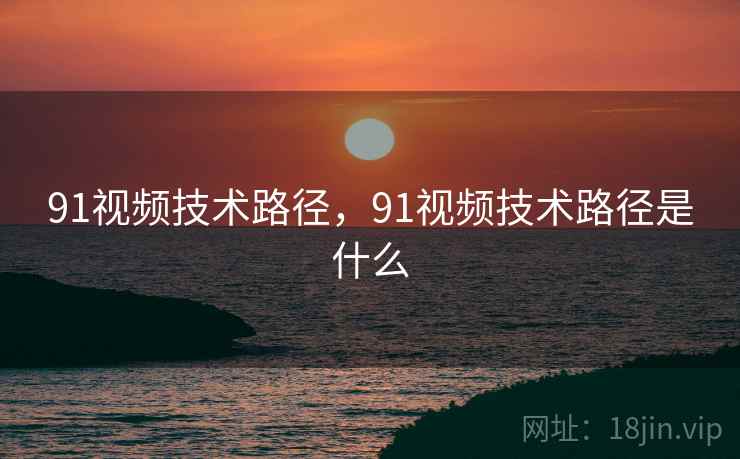 91视频技术路径，91视频技术路径是什么