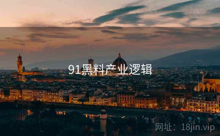 91黑料产业逻辑