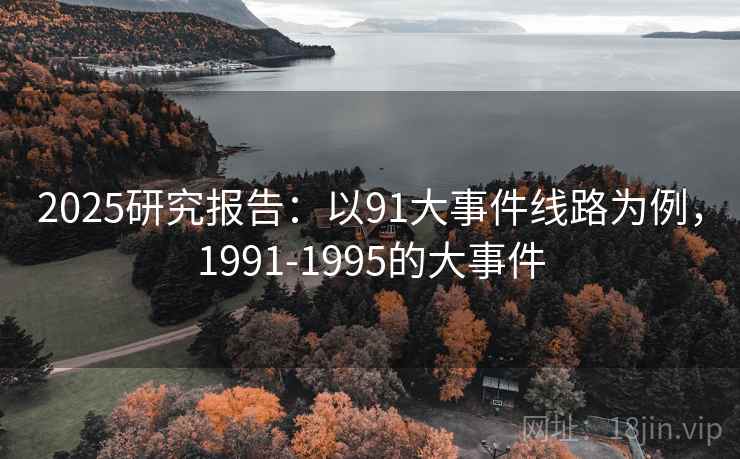 2025研究报告：以91大事件线路为例，1991-1995的大事件