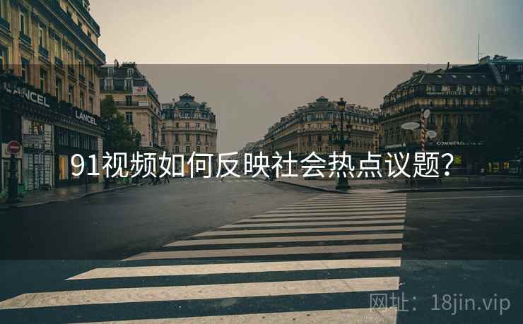 91视频如何反映社会热点议题？