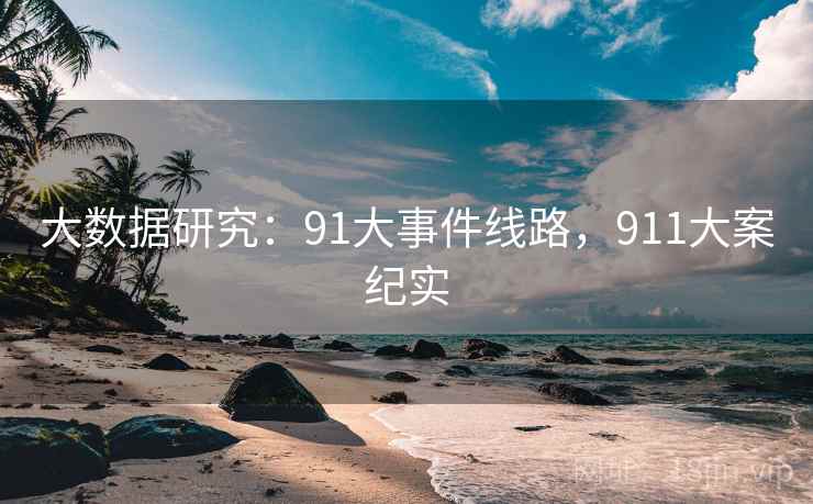 大数据研究：91大事件线路，911大案纪实