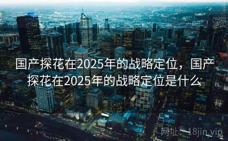 国产探花在2025年的战略定位，国产探花在2025年的战略定位是什么  第1张