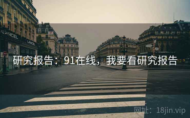 研究报告：91在线，我要看研究报告  第2张